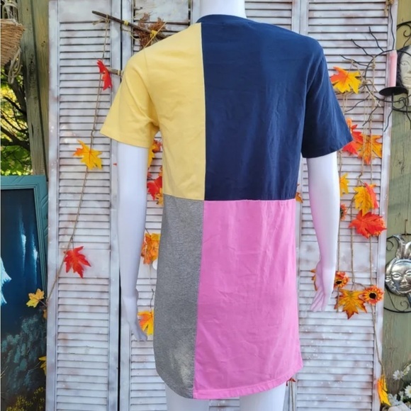 VANS Colour Block Cotton t-shirt dress/tunic - Picture 6 of 7